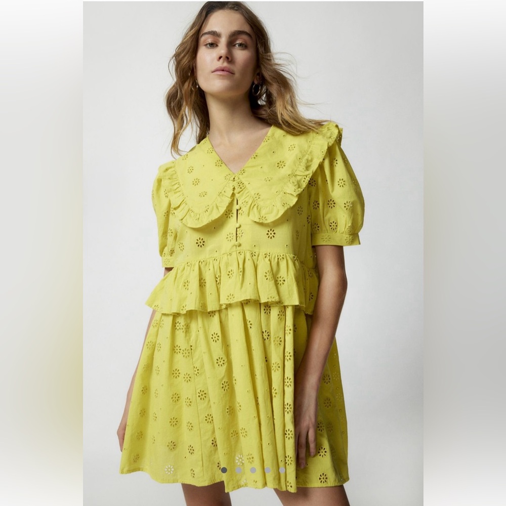 Urban Outfitters Eyelet Mini Dress